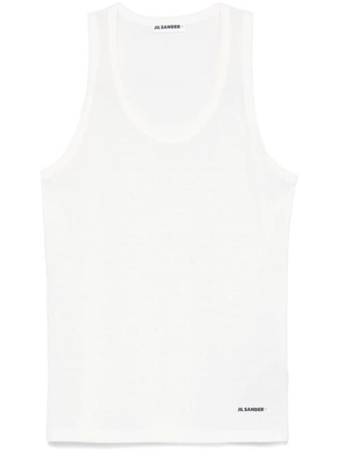 Jil Sander cotton tank top