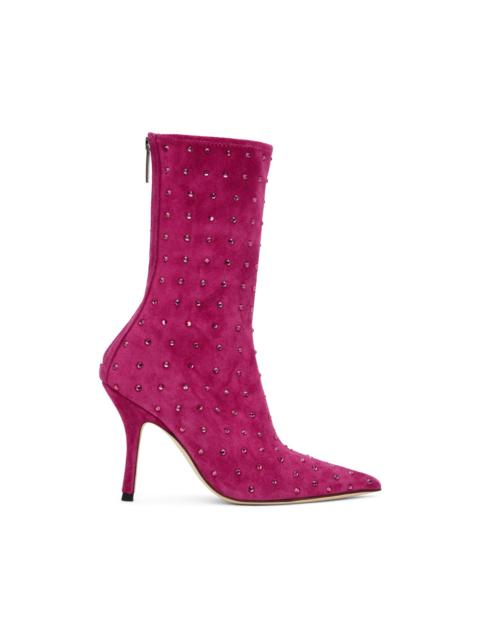 PARIS TEXAS Pink Holly Mama Boots