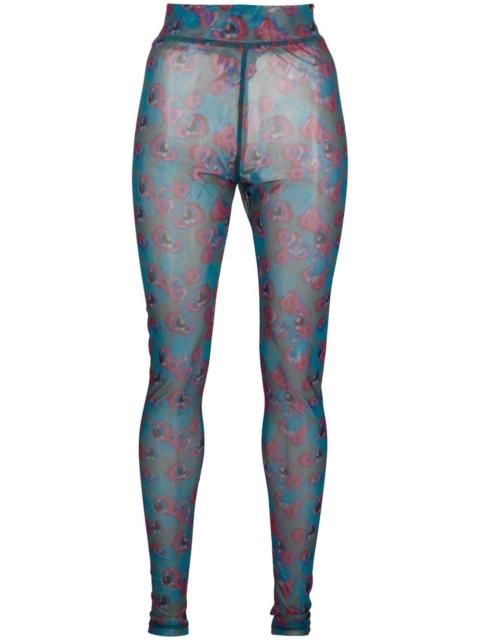 HENRIK VIBSKOV floral-print leggings
