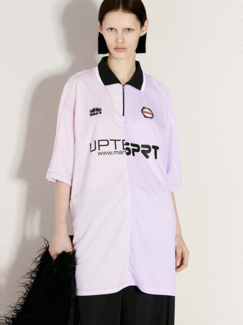 Martine Rose Half And Half Football Top