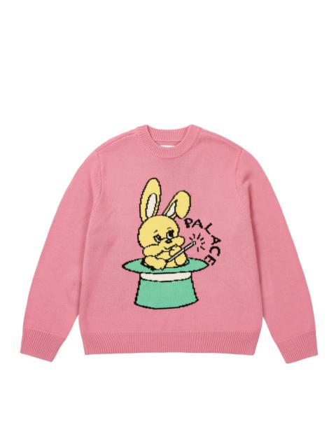 PALACE HAT TRICK KNIT PINK