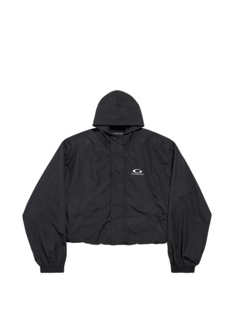 BALENCIAGA Loop Sports Icon hooded tracksuit jacket