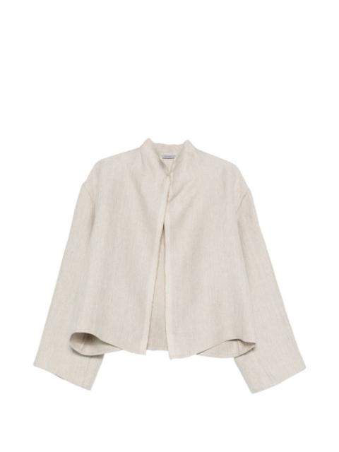 DUŠAN wide-sleeve cropped jacket