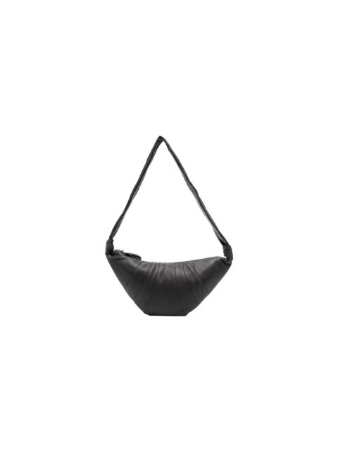 Lemaire Unisex Soft Grain Medium Croissant Bag "DARK CHOCOLATE" BG0001 LL0018 BR490