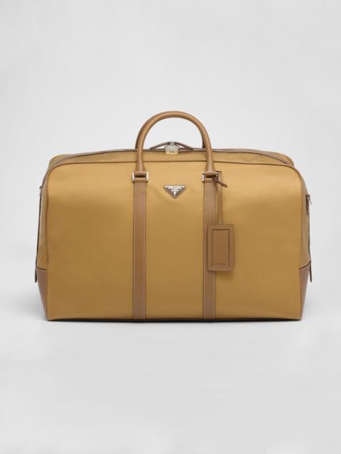 Prada Re-Nylon and Saffiano leather duffle bag