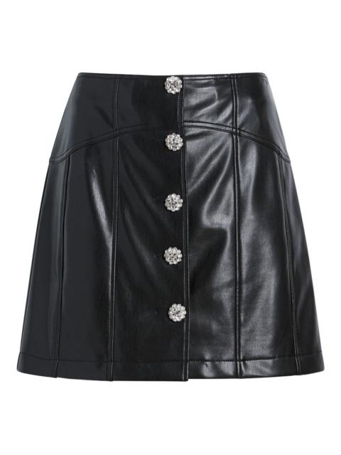 Cinq à Sept Claudia vegan leathe skirt
