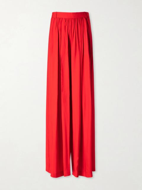 Ralph Lauren Vanessa Satin Wide-leg Pants