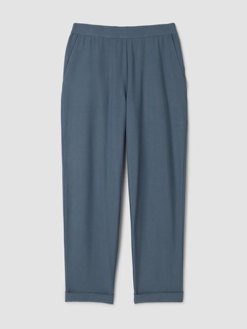 EILEEN FISHER Washable Stretch Crepe Cuffed Pant