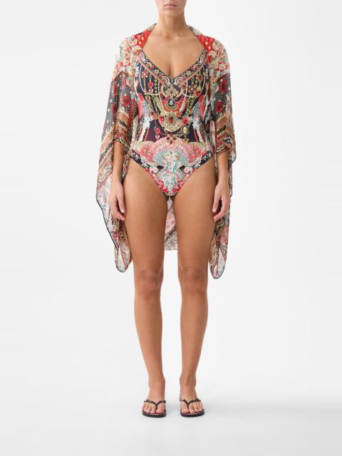 CAMILLA SILK CHIFFON SHRUG