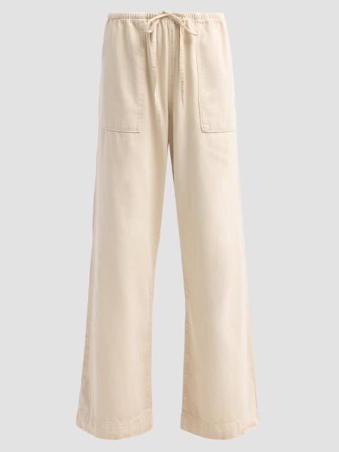 rag & bone Women's Claire Ultra Featherweight Denim Pants - Sand Stone