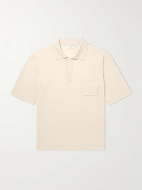 SAINT LAURENT Wool Polo Shirt