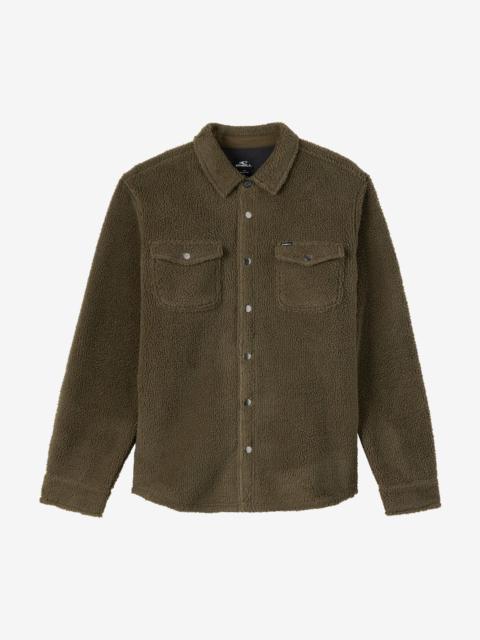 O'Neill Glacier Solid Superfleece Long Sleeve Shirt