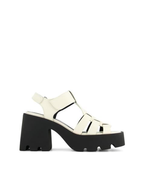 NODALETO Bulla Emma leather sandals