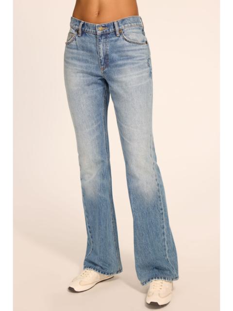 RAMY BROOK Carla Mid Rise Flare Jean