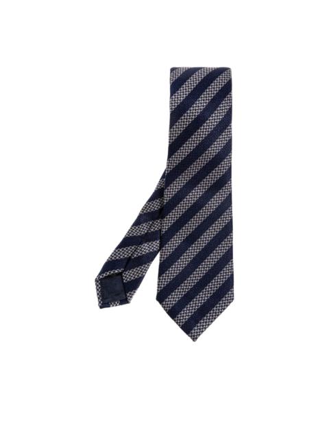 GIORGIO ARMANI striped silk tie