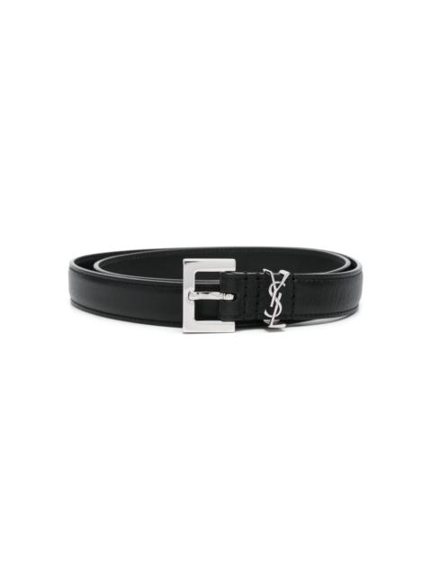 SAINT LAURENT Cassandre thin belt