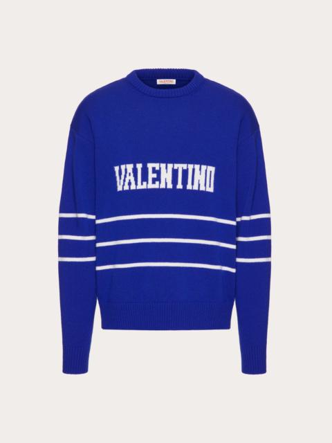Valentino VALENTINO EMBROIDERED CREWNECK SWEATER