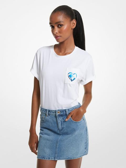 MICHAEL KORS Watch Hunger Stop Organic Cotton Unisex T-Shirt