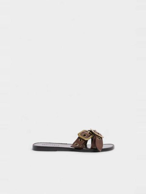 DSQUARED2 TWIN FLAT SANDALS