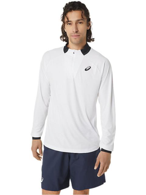 MEN'S COURT LONG SLEEVE 1/2 ZIP TOP