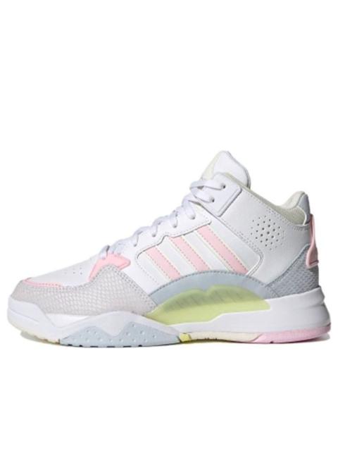 (WMNS) Adidas Neo 5th Quarter 'White Pink Yellow' FY6640