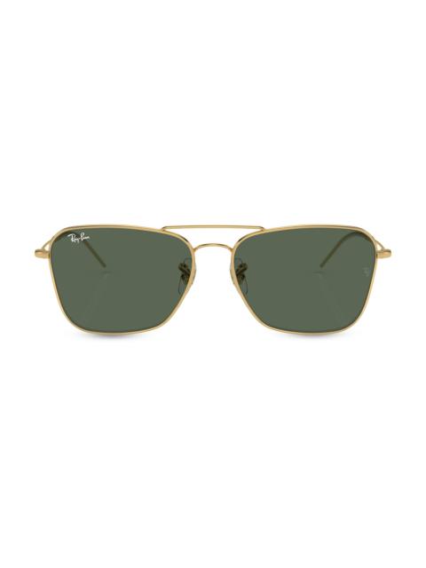 Ray-Ban Men's RBR0102S 59MM Aviator Sunglasses - Gold Flash