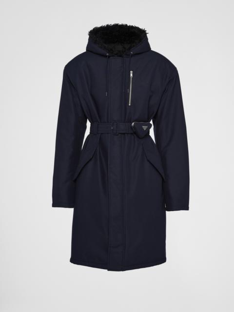 Prada Technical canvas raincoat