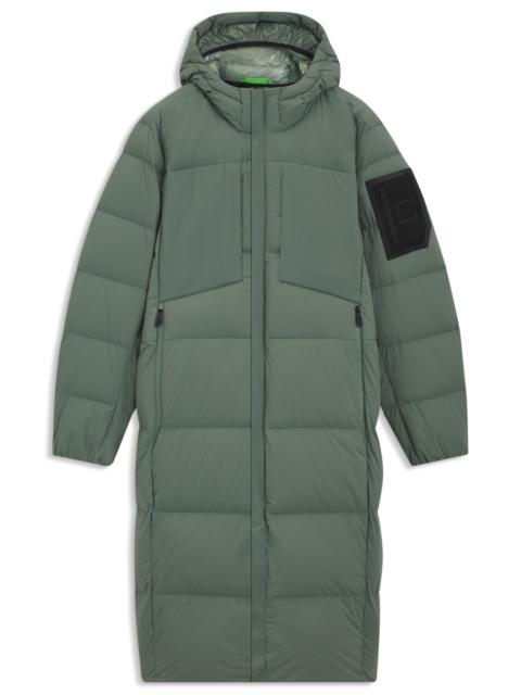 WATER-REPELLENT DOWN JACKET IN RIPSTOP FABRIC