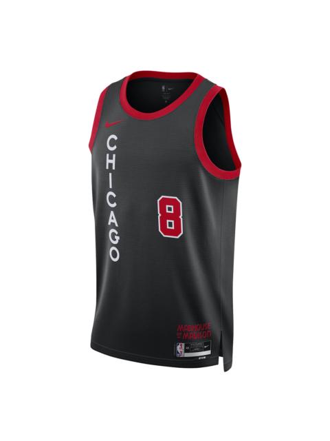 Nike Nike Dri-FIT NBA Swingman Jersey 2023/24 City Edition 'Chicago Bulls Zach Lavine' DX8497-010