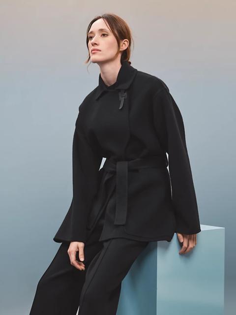 Hermès Short wrap coat