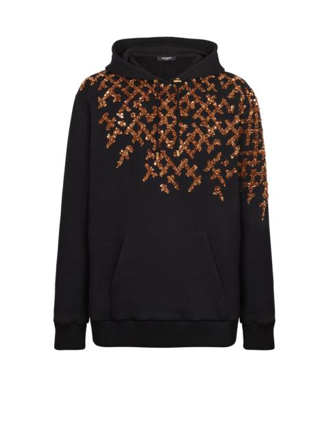 Balmain Embroidered hoodie