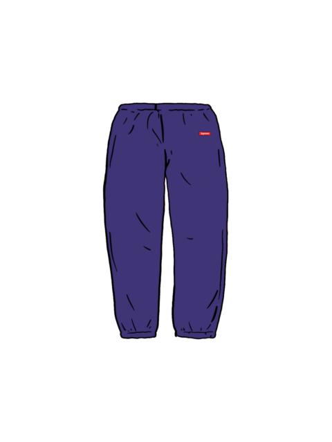 Supreme Supreme Small Box Sweatpant Washed Navy
