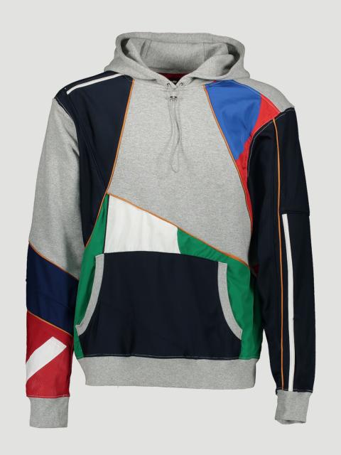 Ahluwalia Patchwork Hooded Sweater