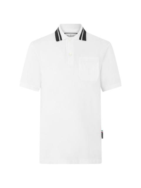 PHILIPP PLEIN chest-pocket polo shirt