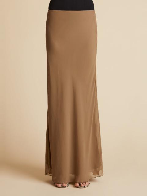 The Mauva Skirt in Toffee