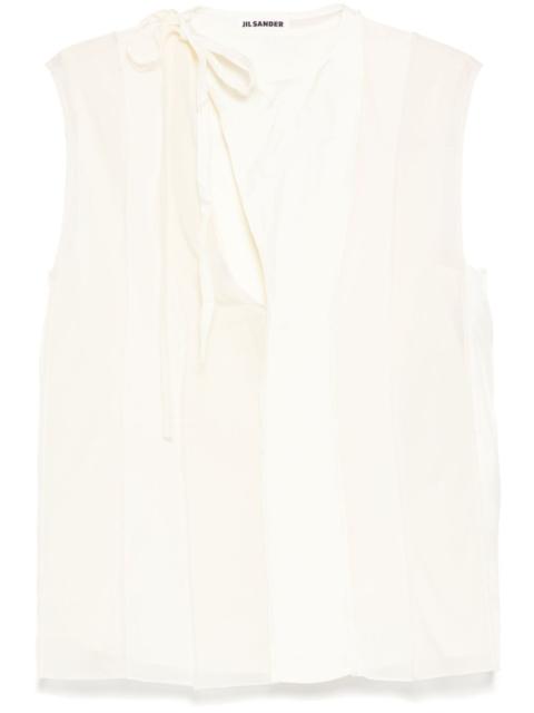 panelled tank top