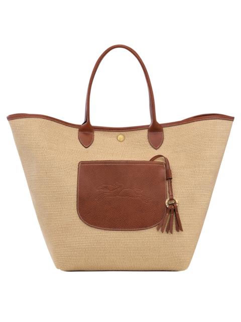 Longchamp Le Pliage Collection L Basket bag Brown - Canvas