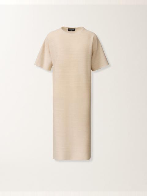 FABIANA FILIPPI Wool, cotton, and lurex dress