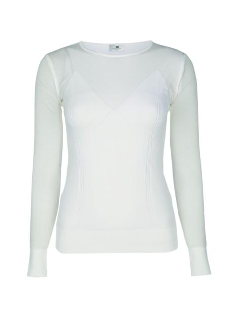 ELISABETTA FRANCHI crew-neck sweater