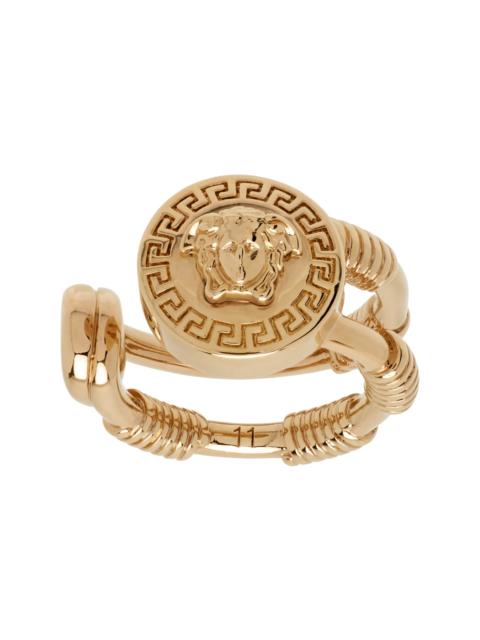 VERSACE Safety Pin Ring