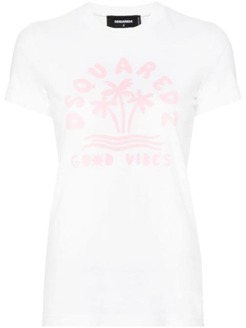 DSQUARED2 logo-print cotton T-shirt