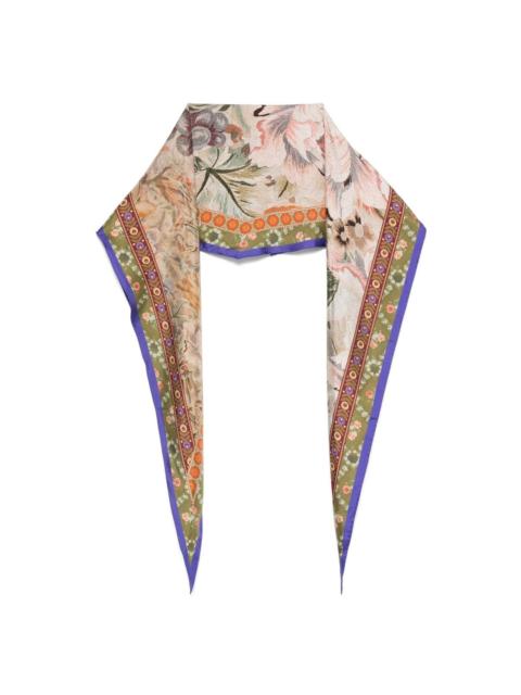 Pierre-Louis Mascia Printed silk foulard