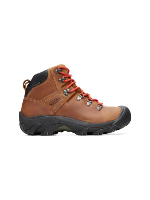 KEEN Brown Pyrenees Waterproof Hiking Boots