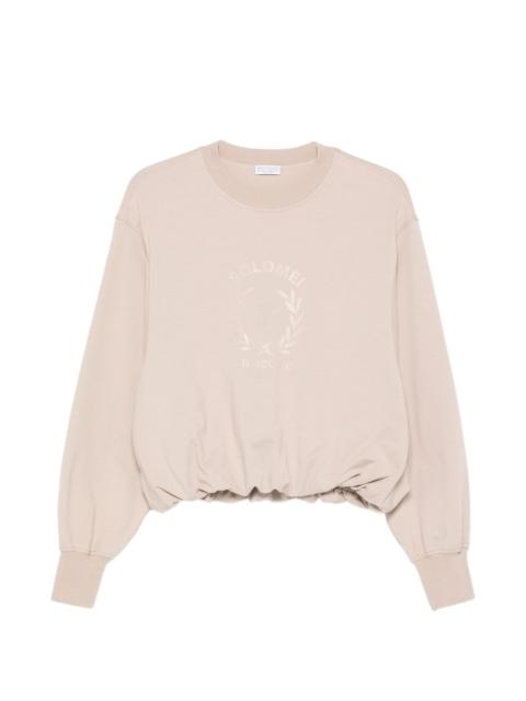 Brunello Cucinelli graphic crew-neck sweatshirt