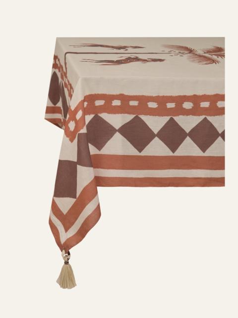 Johanna Ortiz Duelo De Titanes Rectangular Tablecloth
