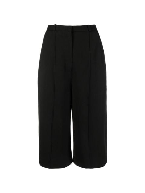 cropped tailored trousers