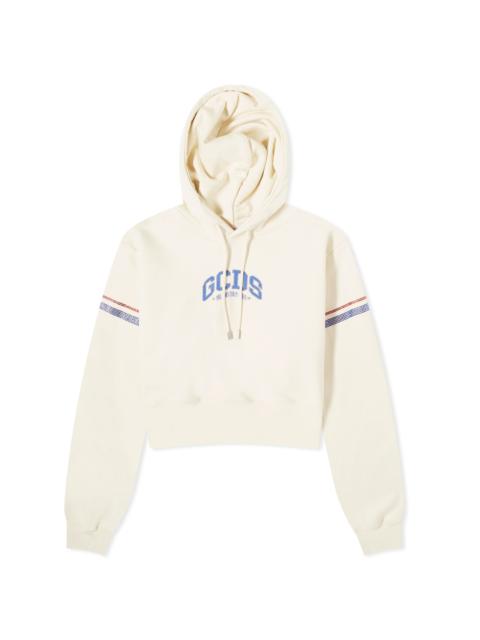GCDS GCDS Logo Cropped Hoodie