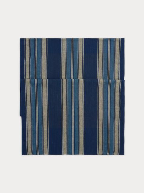 RRL by Ralph Lauren Handwoven Striped Cotton Scarf