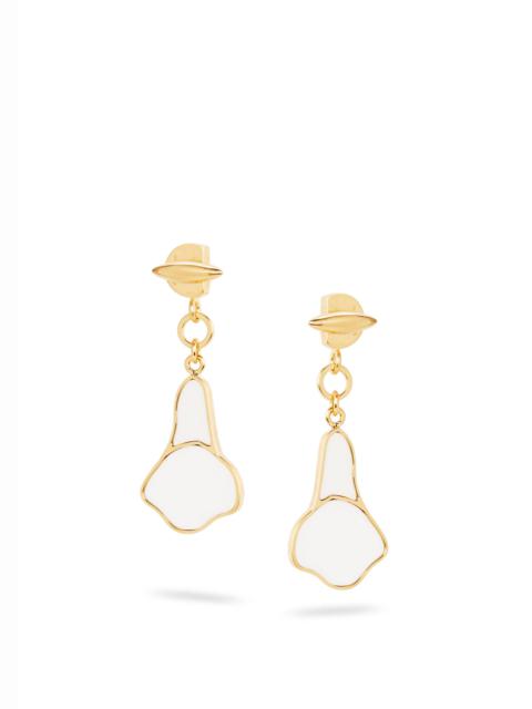 Loewe Calla earrings in semi precious stones