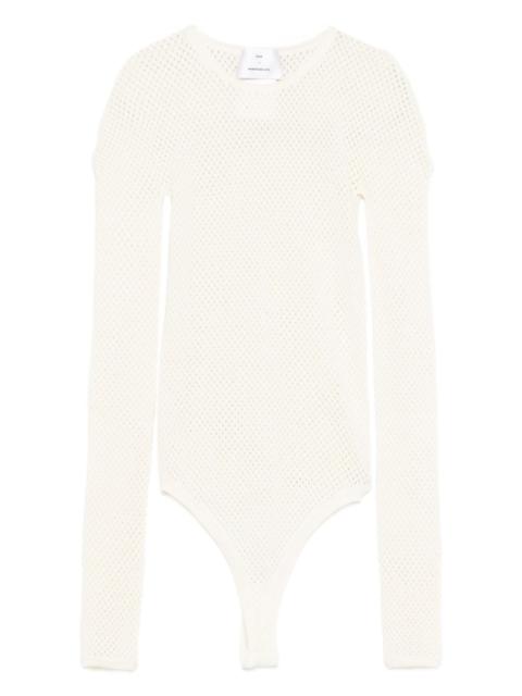 WARDROBE.NYC mesh-knit bodysuit